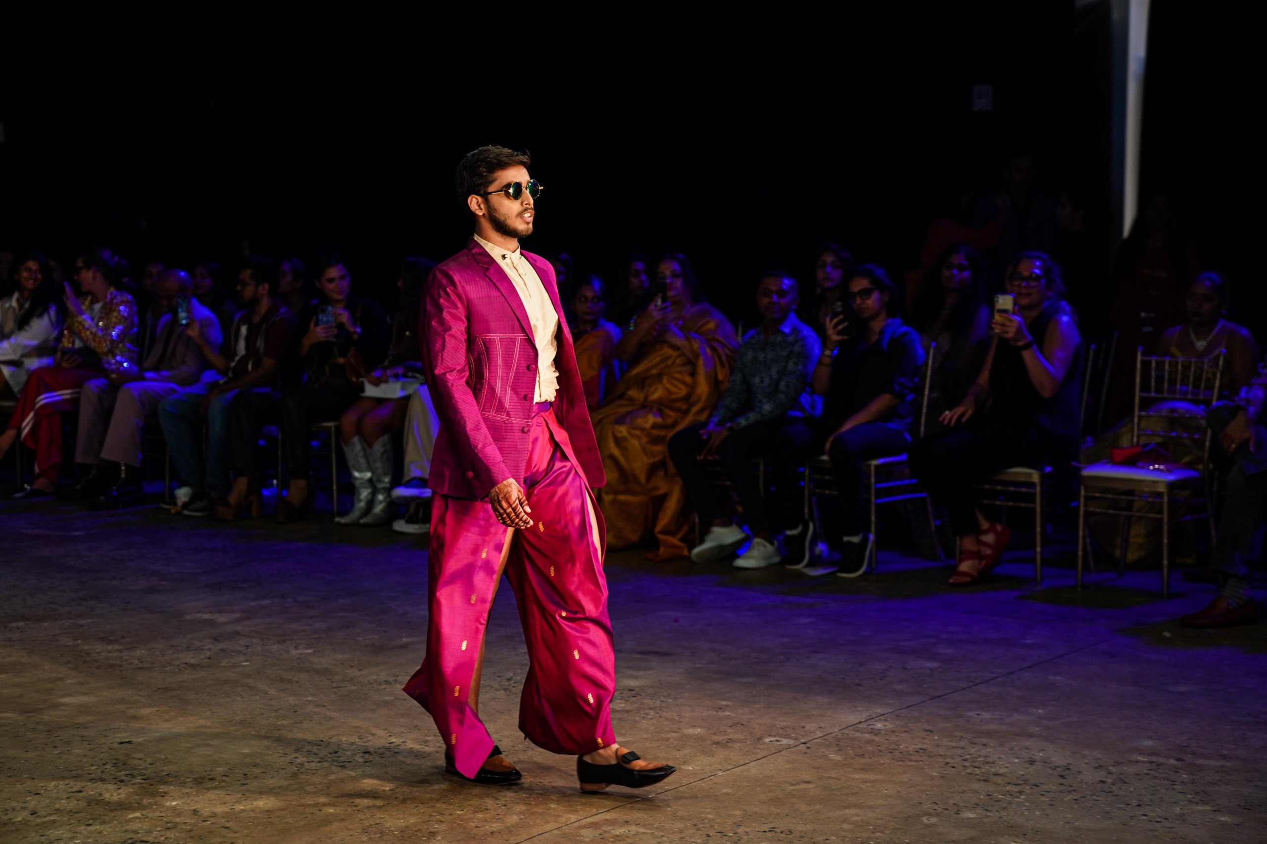 Jainil Mehta at the SANYFW. 