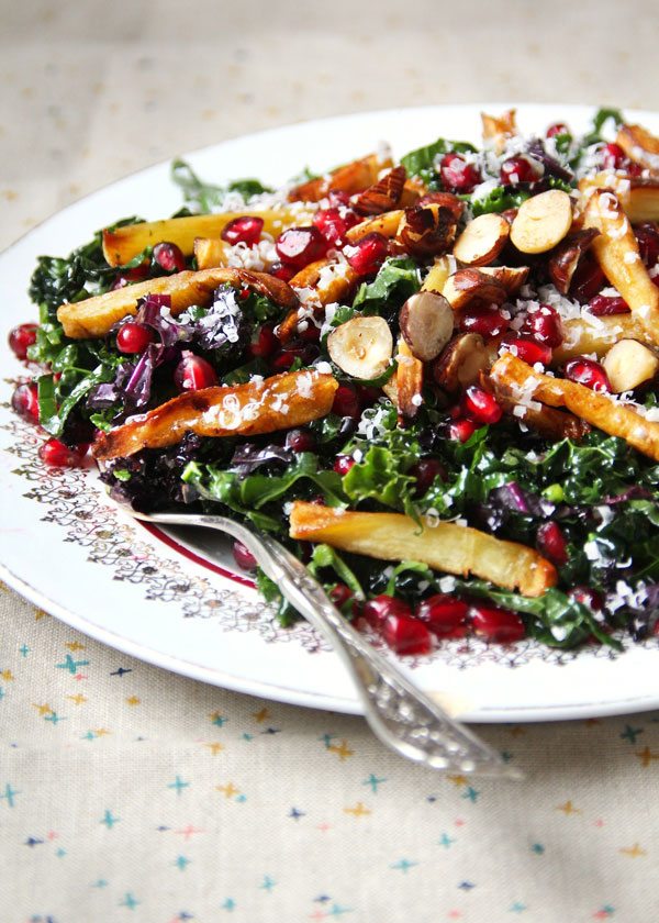 Kale and Parsnip Salad