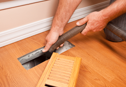 cleaning air ducts