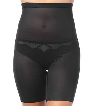 Yummie By Heather Thompson Grace Low Back Bustless Slip Black