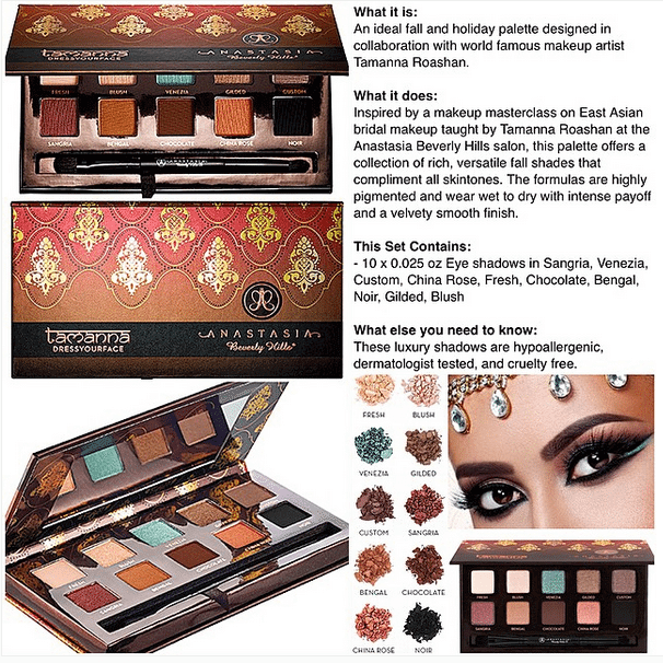 Tamanna Big Boobs Xxx Videos - Anastasia Beverly Hills Shadow Couture World Traveller Palette - A Must  Have! - ANOKHI LIFE