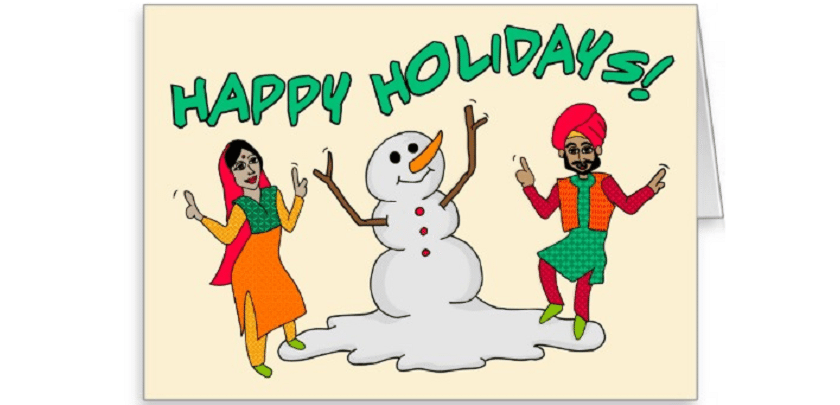 Balle Balle This Christmas With These 8 SketchyDesi Holiday Greeting Cards  - ANOKHI LIFE
