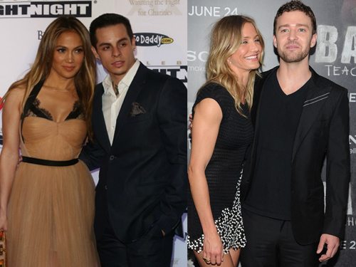 Older younger couples hollywood man woman Celebrity Couples