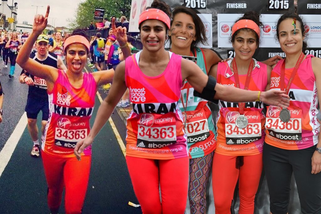 Woman-Free Bleeds During London Marathon - ANOKHI LIFE