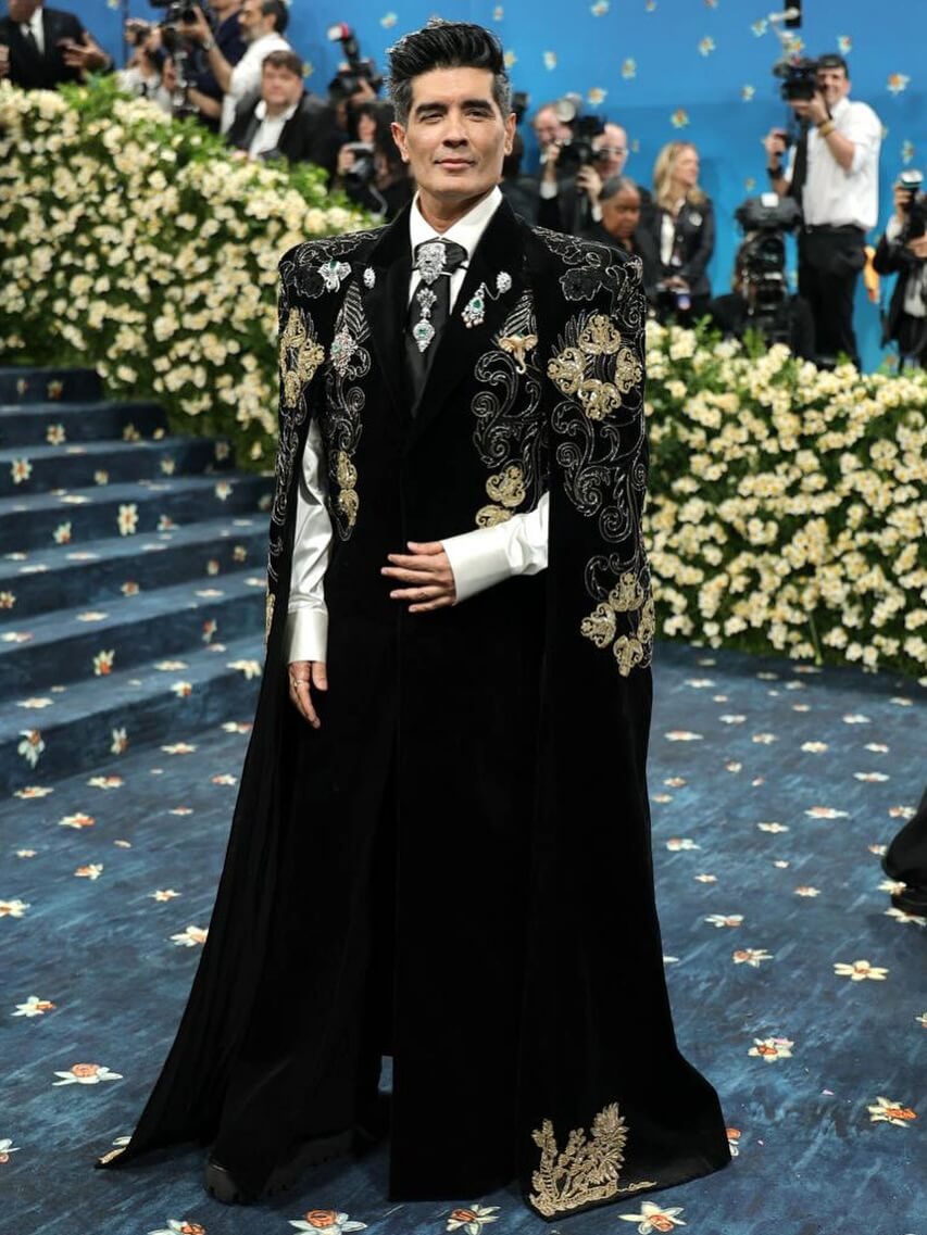 South Asian Glam Takes Over The 2025 Met Gala. Credit: IG @manishmalhotra05