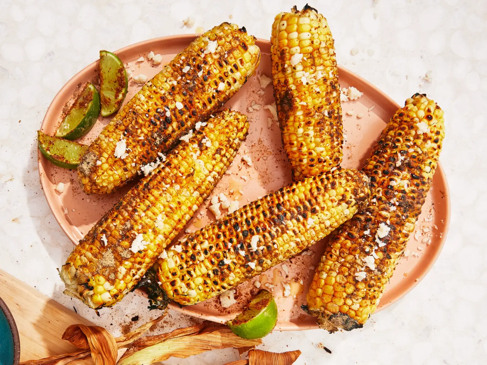 The Ultimate South Asian Picnic BBQ Menu - Masala Corn On The Cob.