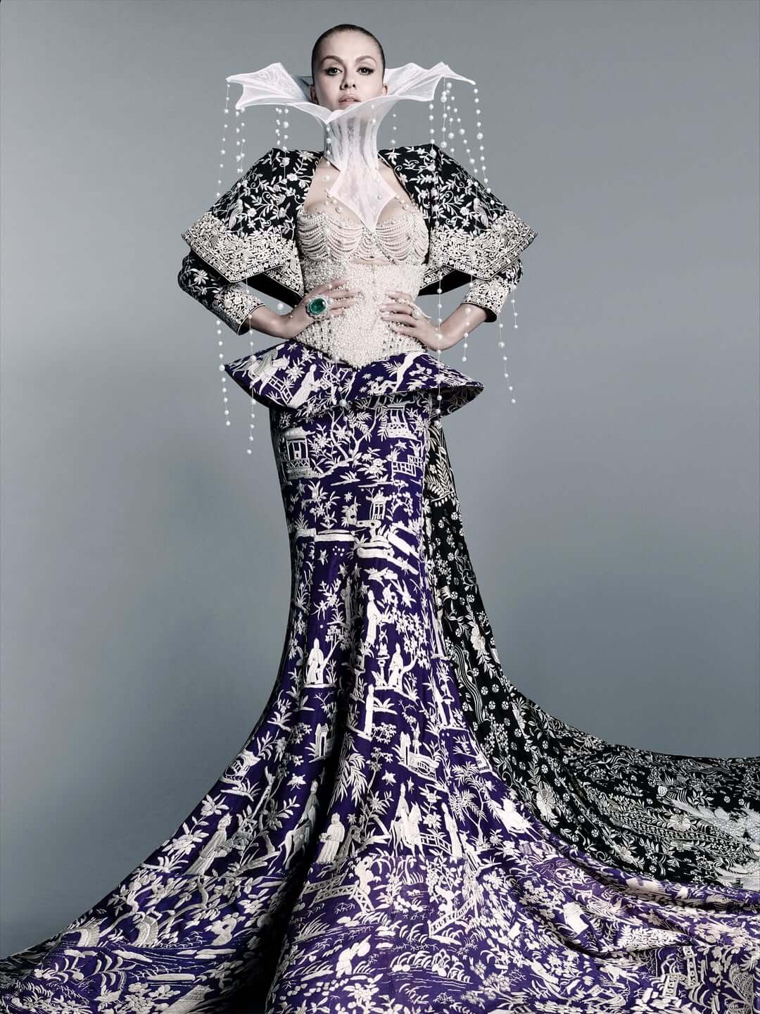 South Asian Glam Takes Over The 2025 Met Gala: I love that this outfit shares such a rich history. Photo Credit: www.instagram.com @manishmalhotra05 @anaitashroffadajania @natasha.poonawalla