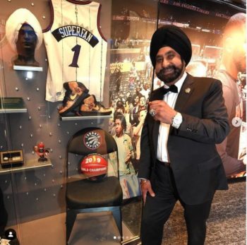 Nav Bhatia Becomes The First Superfan To Be Inducted Into The Naismith Memorial Basketball Hall Of Fame 
