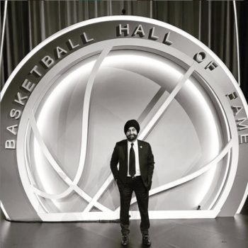 Nav Bhatia Becomes The First Superfan To Be Inducted Into The Naismith Memorial Basketball Hall Of Fame 