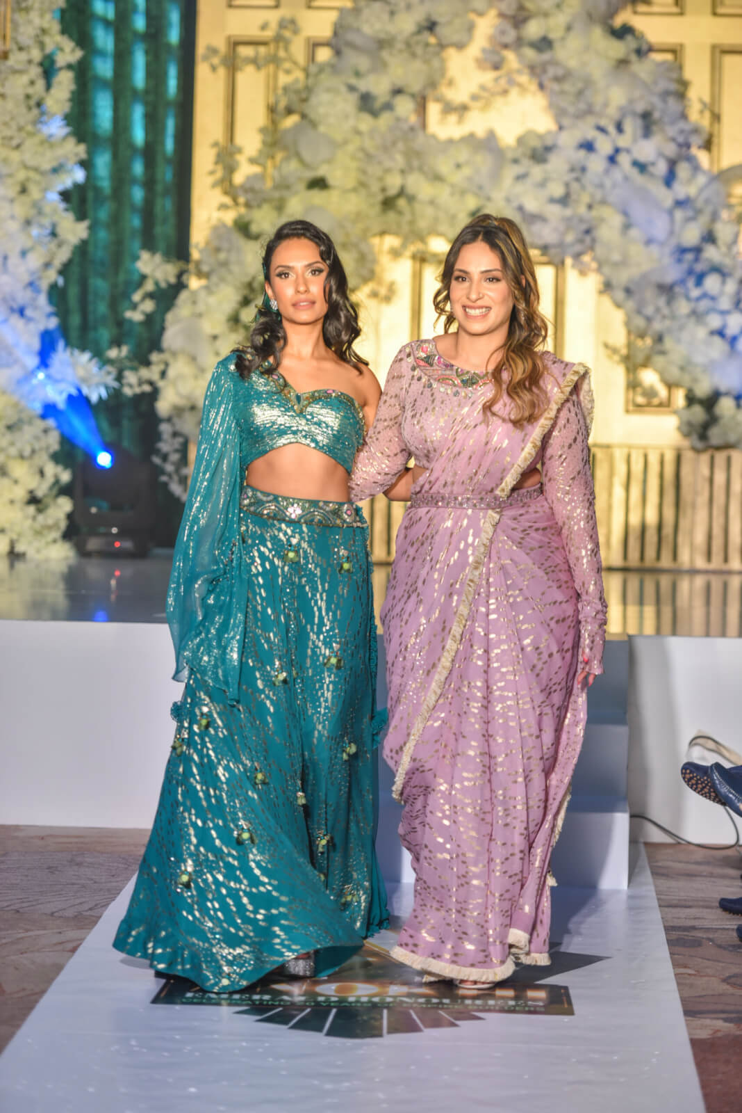 #ANOKHI20: Stunning Designs Lit Up The Ramp At The ANOKHI Emerald Runway Show. Photo Credit: Nisarg Media Productions