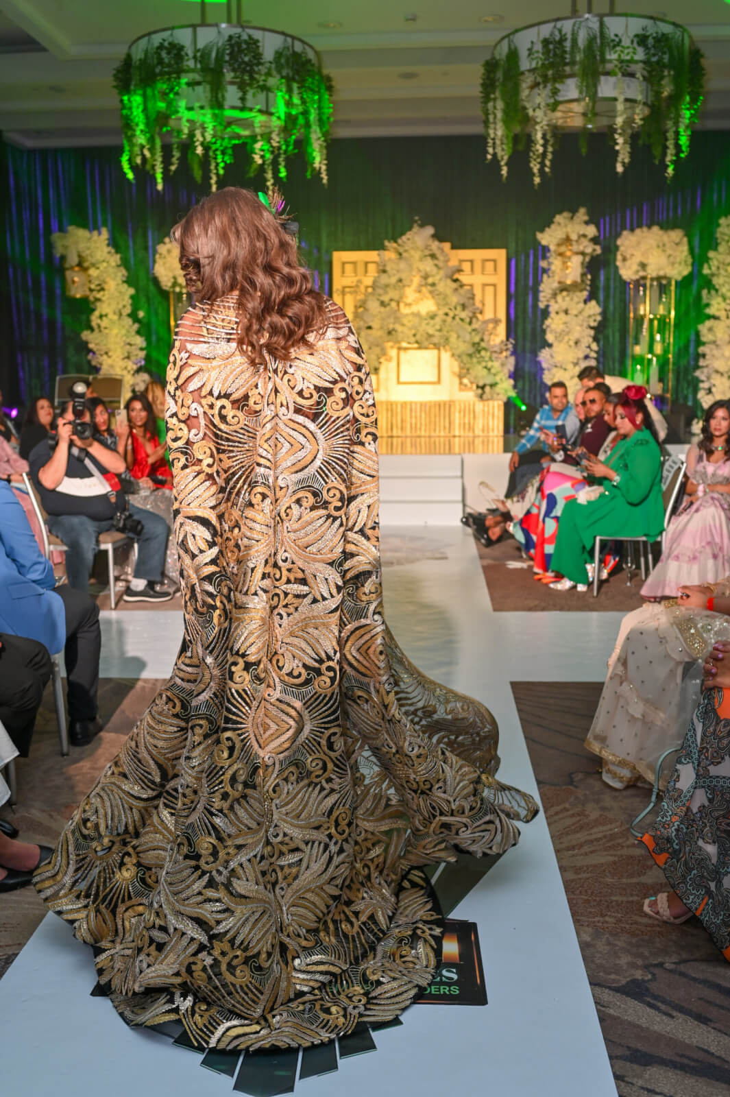 #ANOKHI20: Stunning Designs Lit Up The Ramp At The ANOKHI Emerald Runway Show. Photo Credit: Nisarg Media Productions