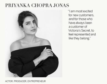 Priyanka Chopra Jonas Joins The VS Collective By Victoria's Secret