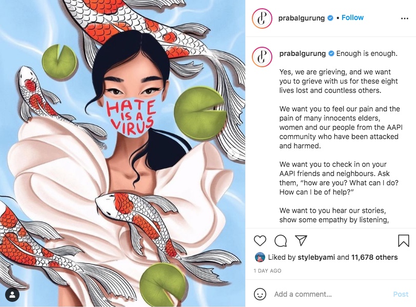 #StopAsianHate: Designer Prabal Gurung Goes Viral With His Beautiful Message Of Support 