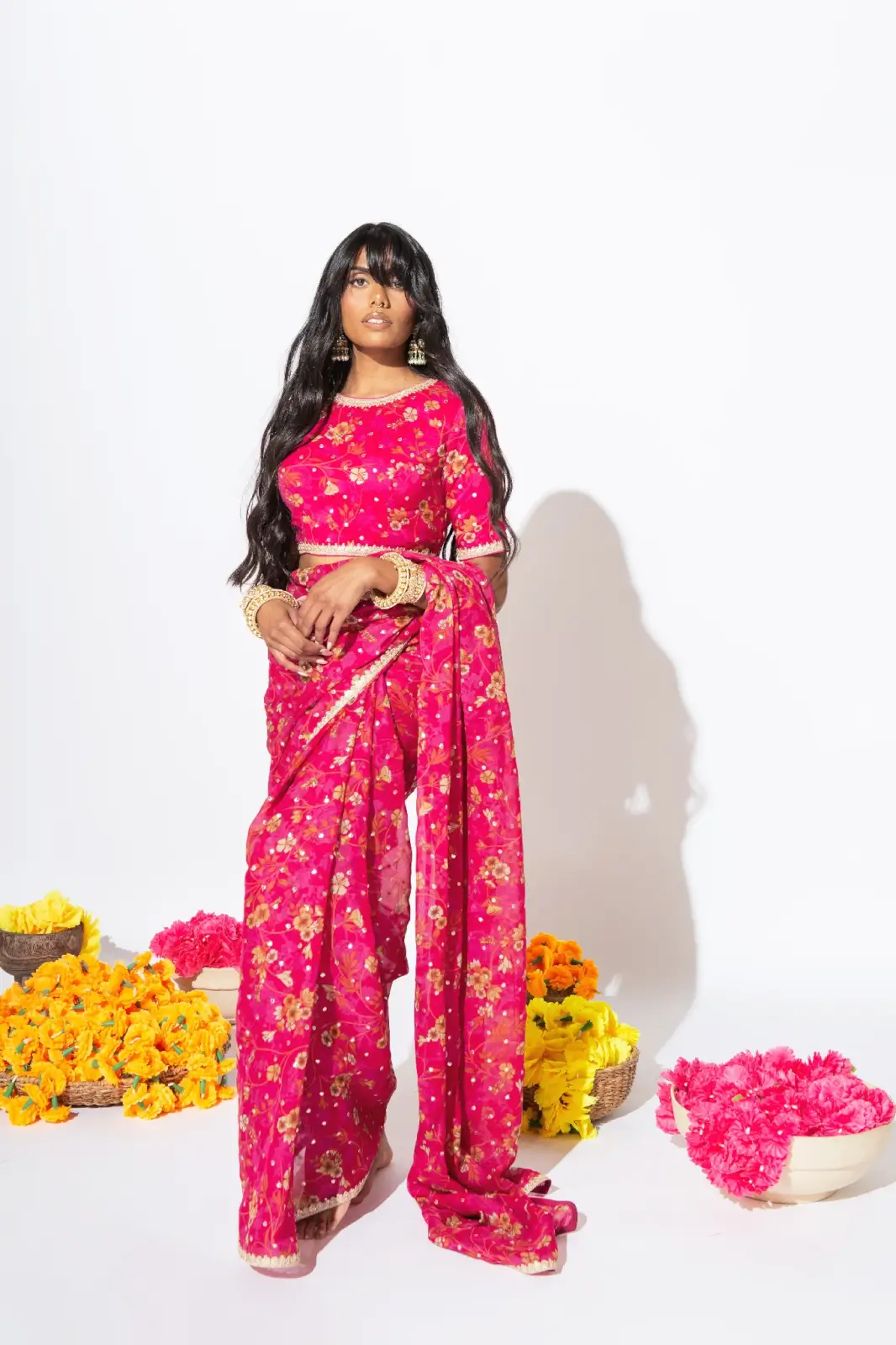 Here's Why We're Obsessed With Mani Jassal's Latest Collection "91": Floral beauty. Photo Credit: Mani Jassal