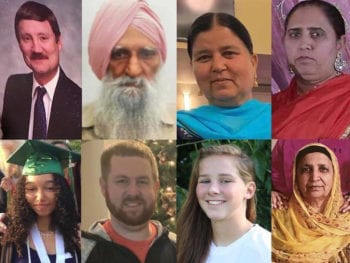 Sikh Advocacy Group Urges FBI To Explore Hate Crime Motives In FedEx Shooting: The victims of the FedEx shooting. Photo Credit: www.twitter.com