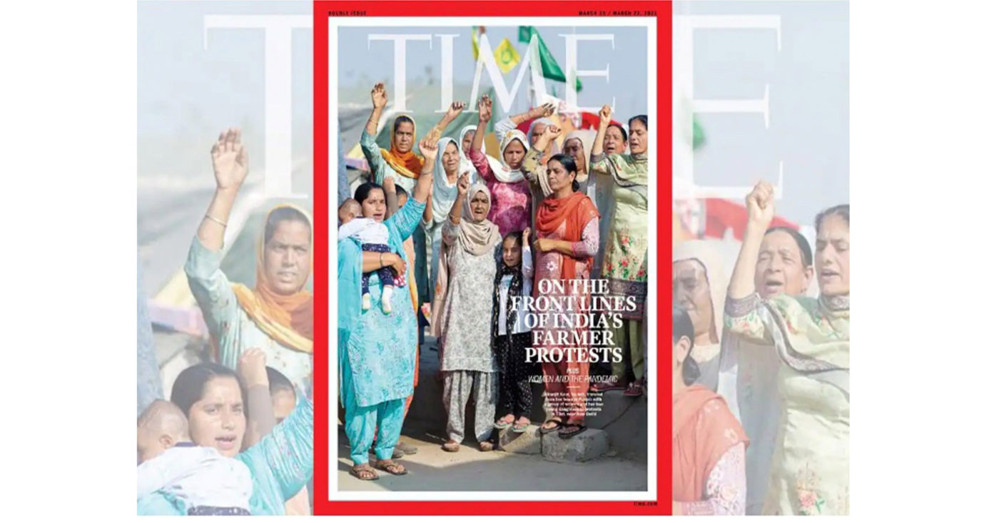TIME Magazine Honours The Women Of The Farmers Protest On Their ...